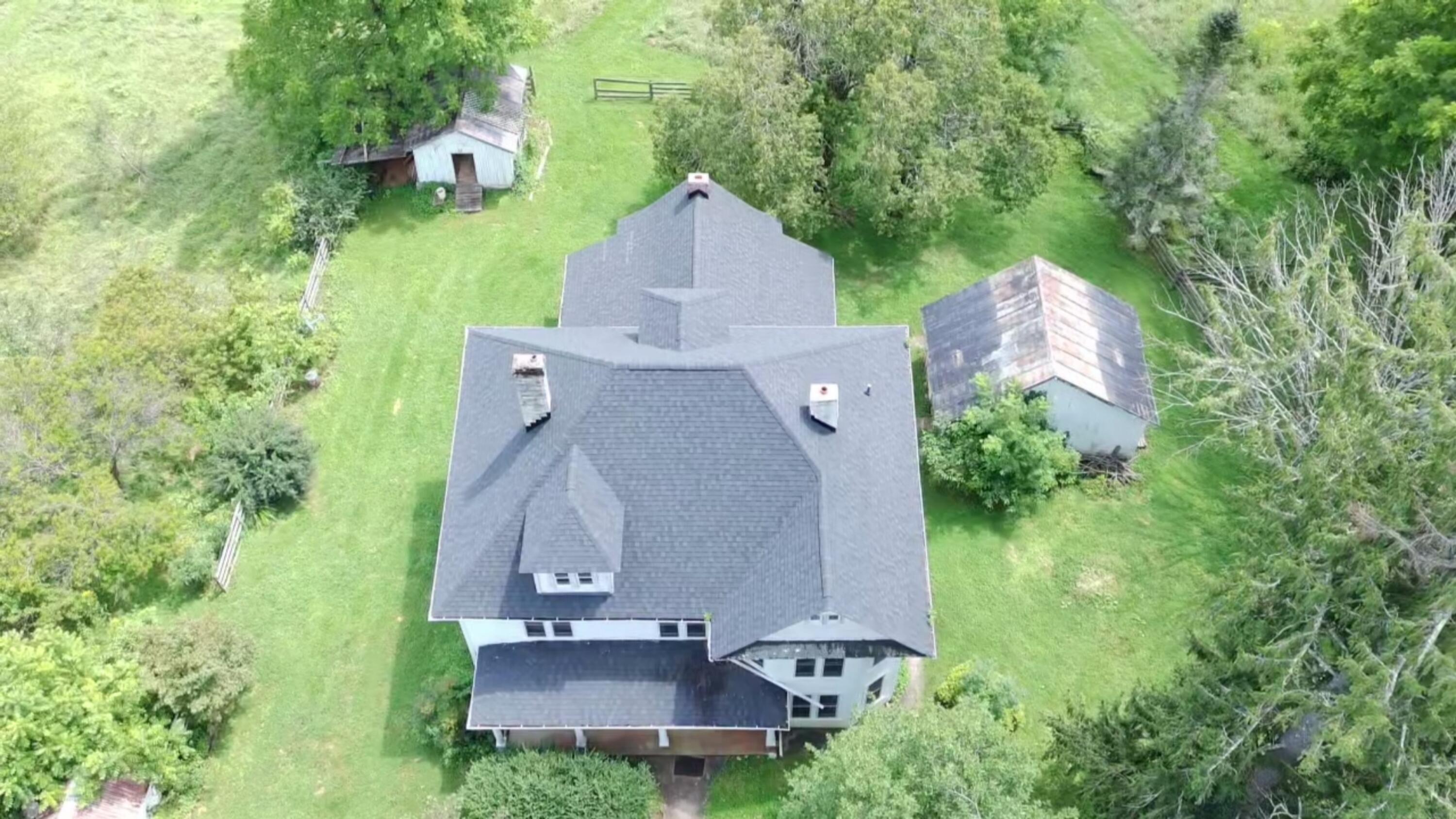 2900 Floyd Highway North Floyd, VA 24091 - Photo 28 of 50 an aerial view of a house with a garden