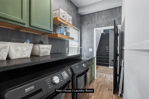 a close view of shoes stand and cabinets