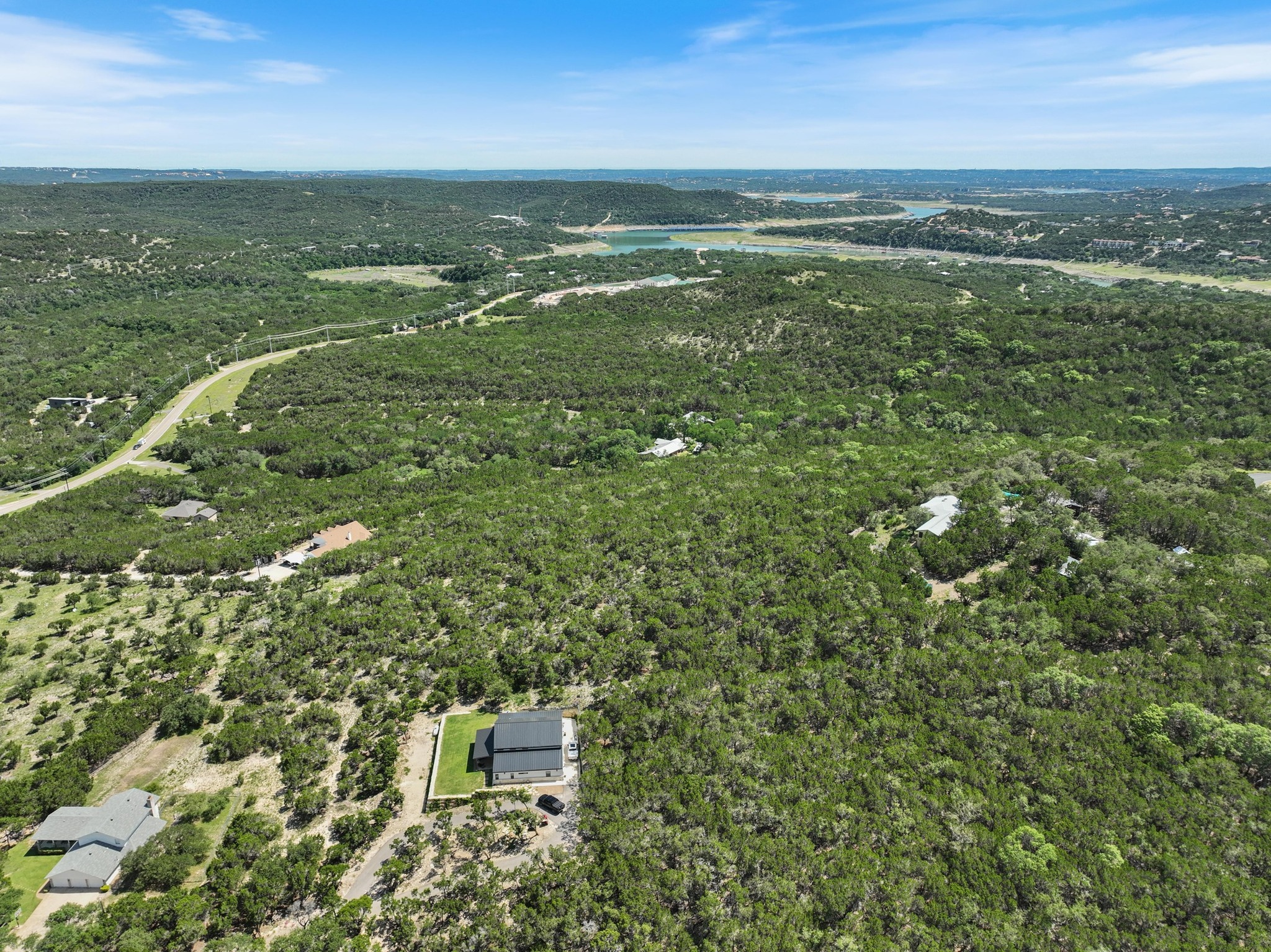 11104 Trails End Road Leander, TX 78641 - Photo 39 of 40 a view of a city with lush green forest