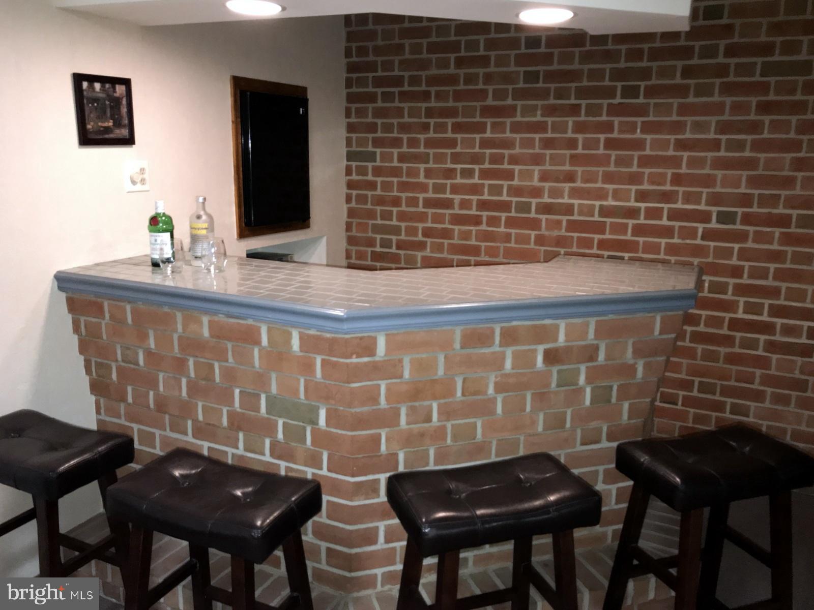 2712 Garrett Road White Hall, MD 21161 - Photo 24 of 48 Bar with fridge