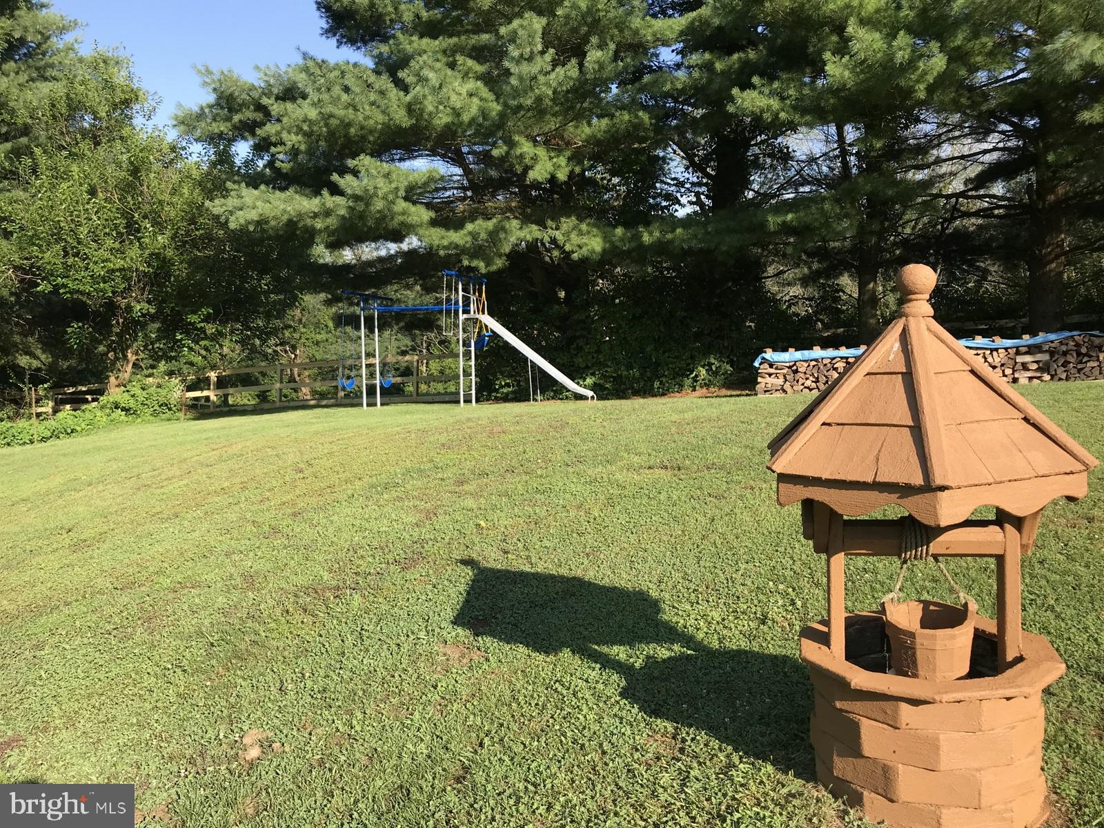 2712 Garrett Road White Hall, MD 21161 - Photo 36 of 48 Well, Playground and firewood.
