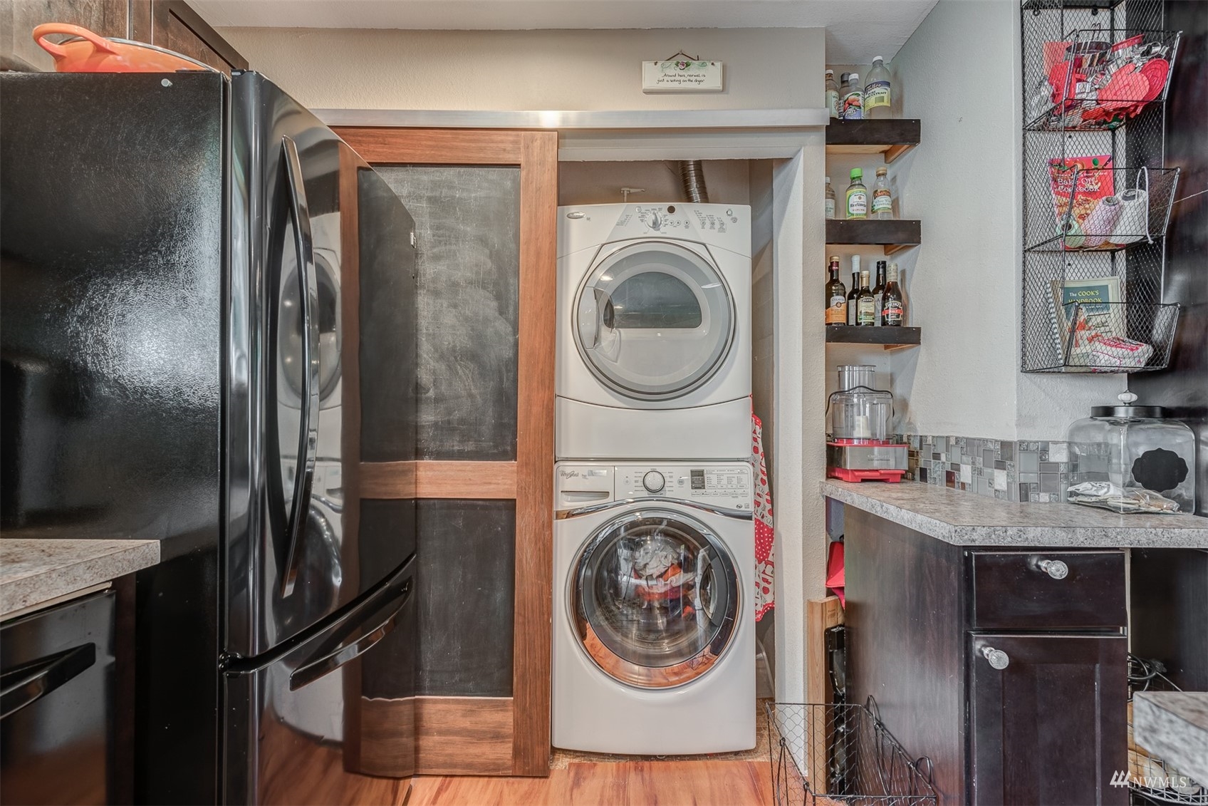 1825 225th Street Southeast Bothell, WA 98021 - Photo 13 of 30 a view of a kitchen with washer and dryer