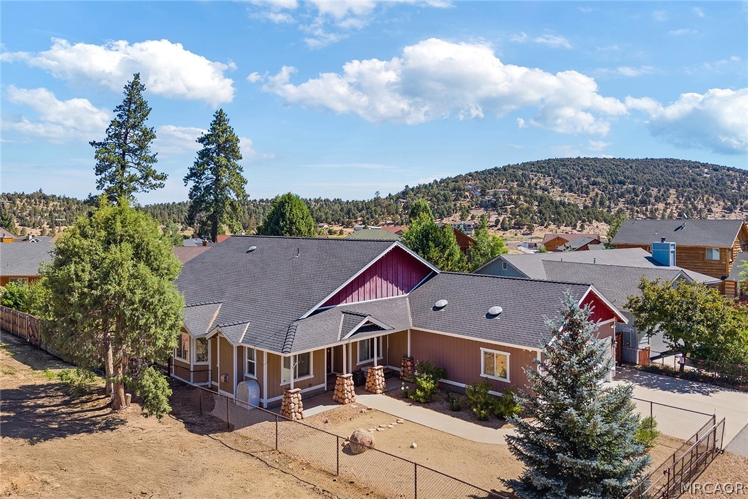 435 Wagon Wheel Road Big Bear City, CA 92314 - Photo 4 of 50 an aerial view of multiple houses