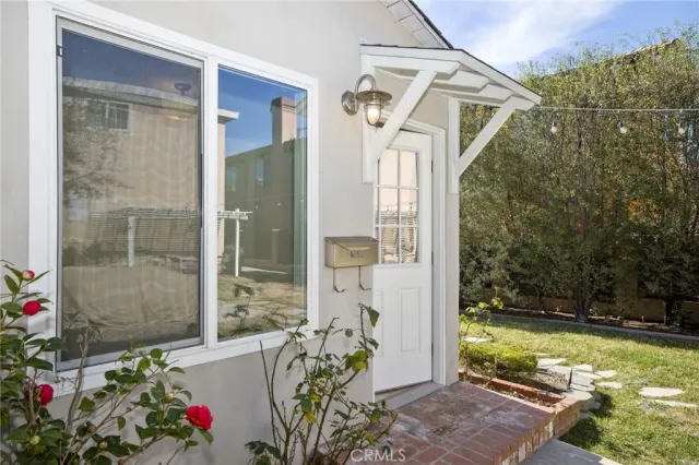 a kitchen with a stove and a microwave