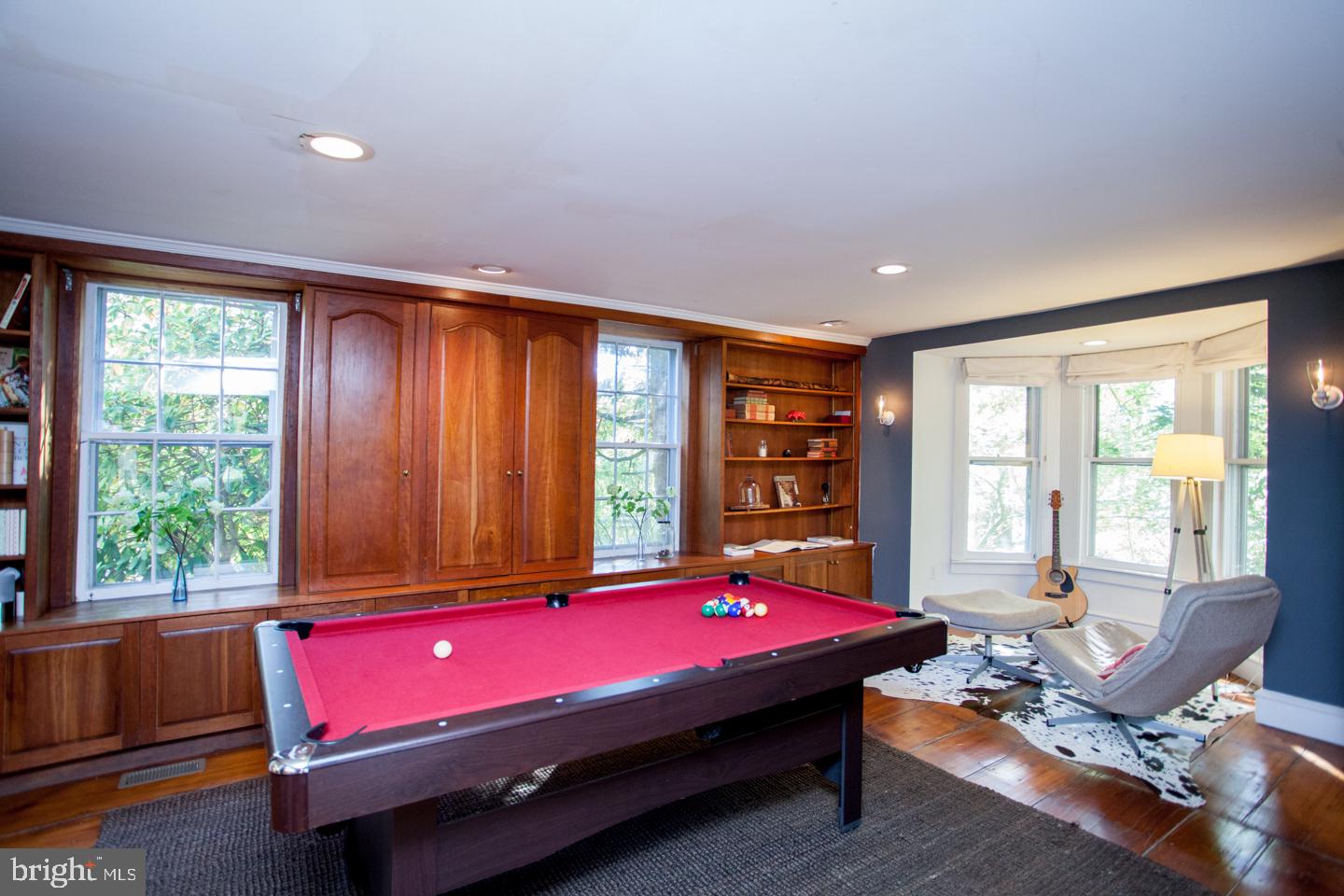 785 River Road Erwinna, PA 18920 - Photo 8 of 64 Living Room features Wood Cabinetry and Shelving