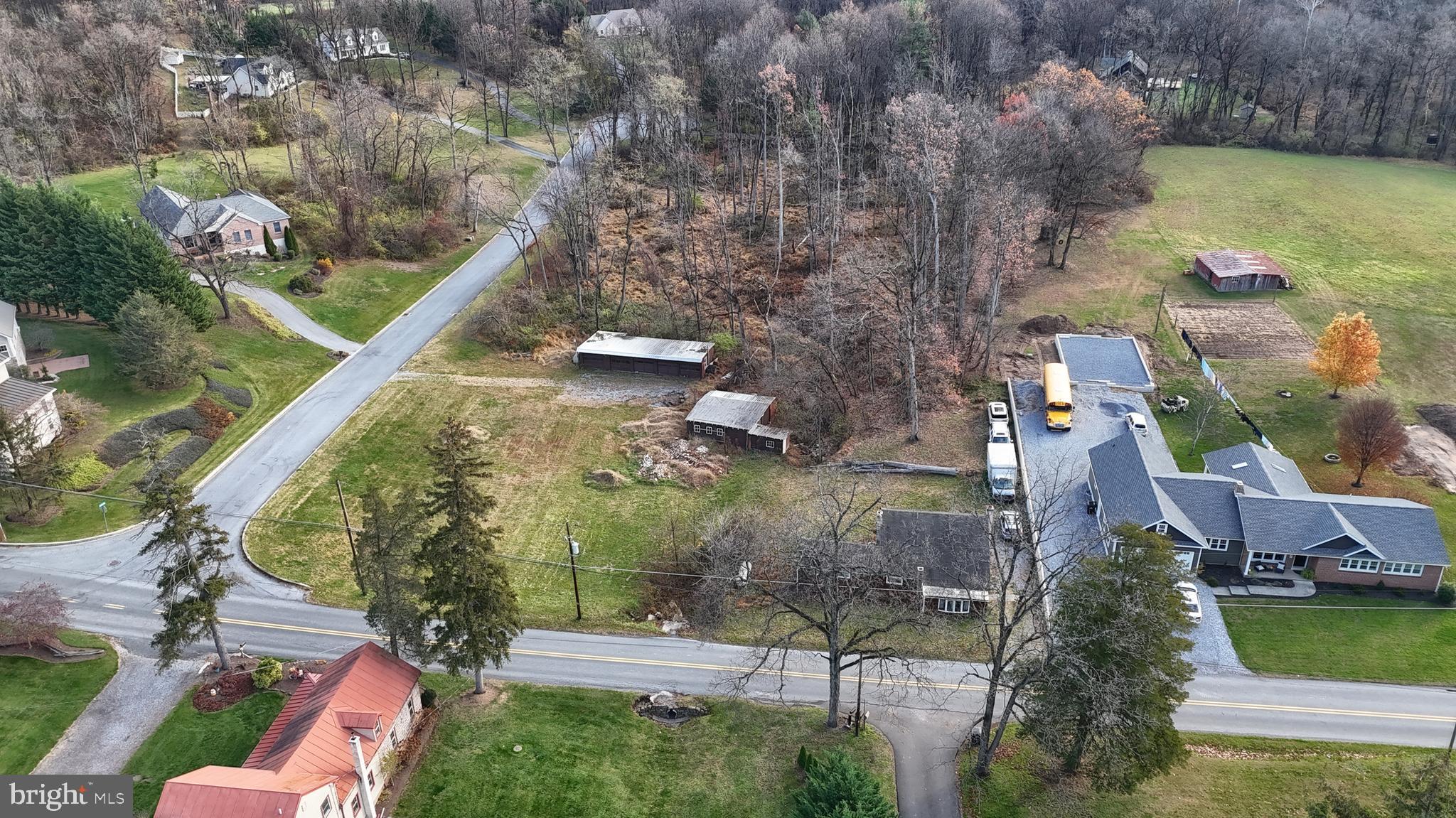 433 Sheep Hill Road Newmanstown, PA 17073 - Photo 8 of 35 an aerial view of a house with outdoor space