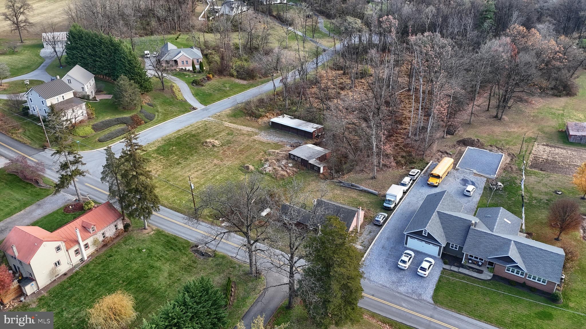433 Sheep Hill Road Newmanstown, PA 17073 - Photo 9 of 35 an aerial view of residential house with outdoor space