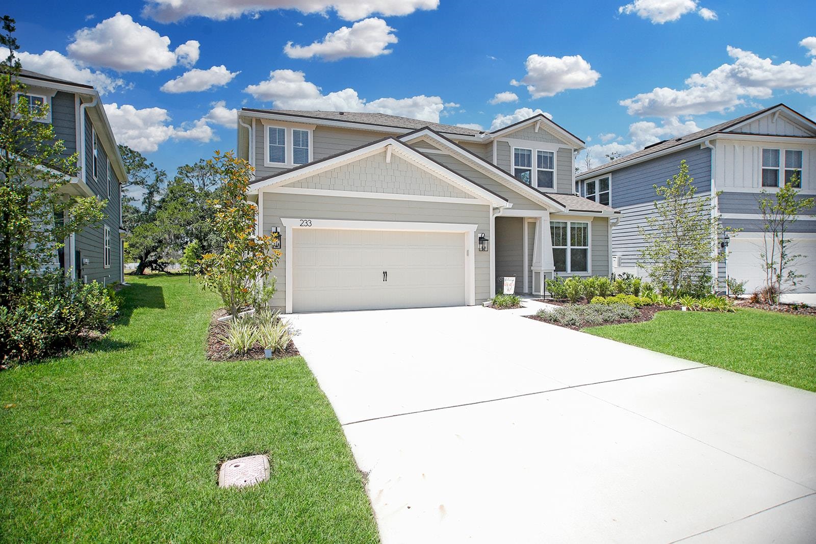 233 Red Barn Road St. Augustine, FL 32092 - Photo 34 of 40 a view of a house with a yard