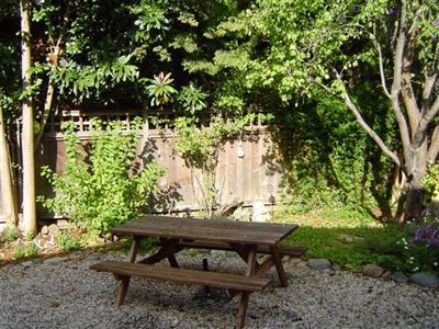 1844 Fifth Avenue San Rafael, CA 94901 - Photo 5 of 5 a view of a bench in the backyard