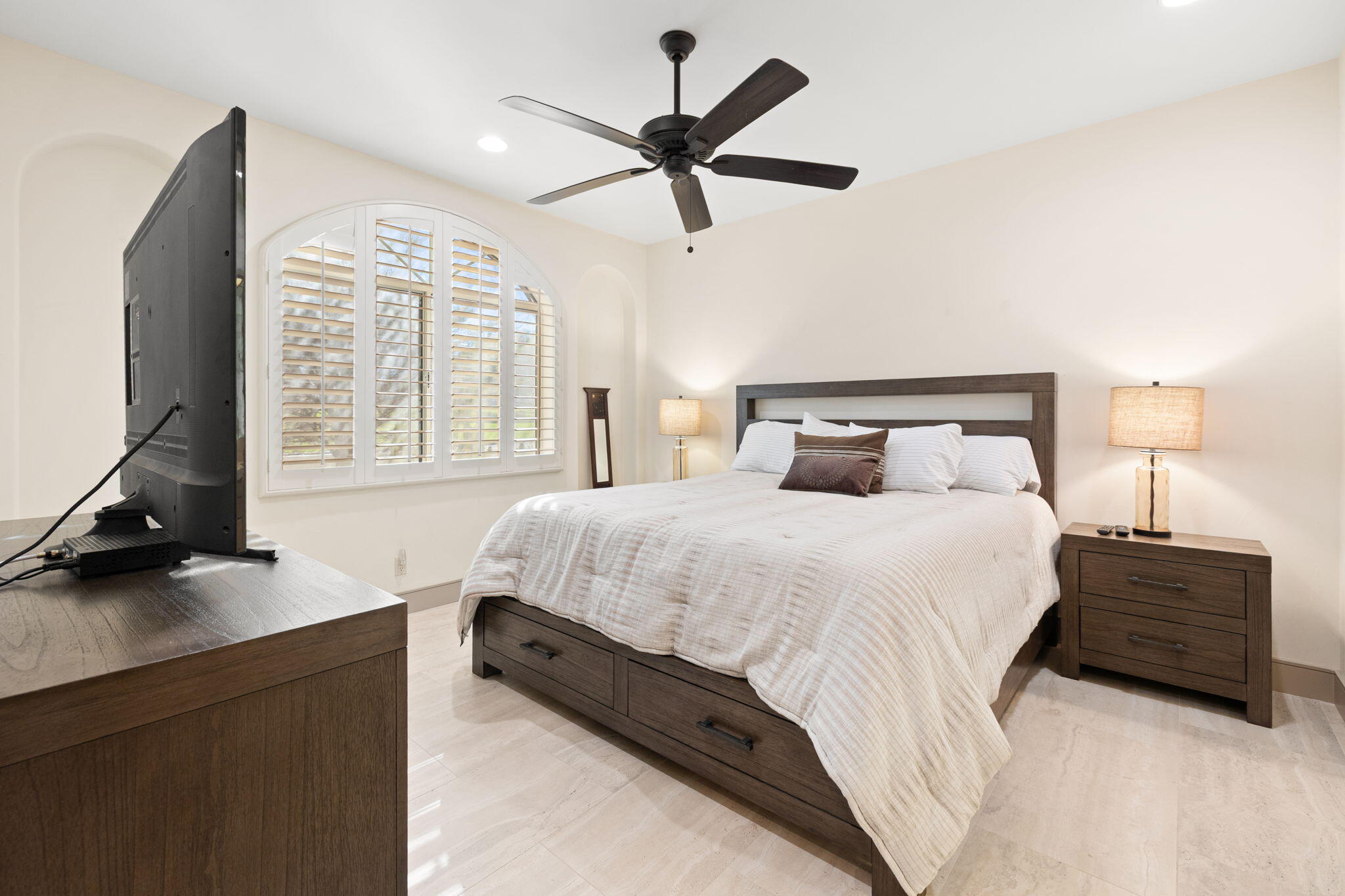 73110 Calliandra Street Palm Desert, CA 92260 - Photo 31 of 67 a bedroom with a bed and window