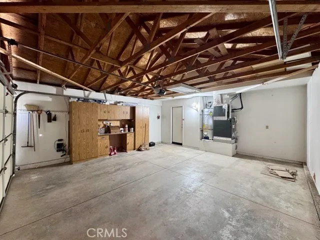 a view of a patio with swimming pool