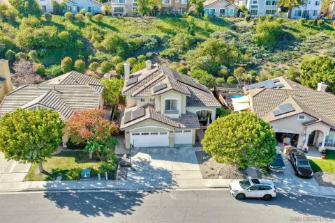 a front view of a house with a balcony