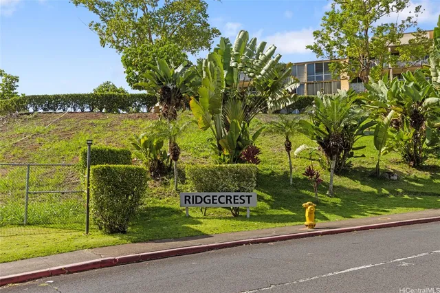 a view of a playground with basketball court