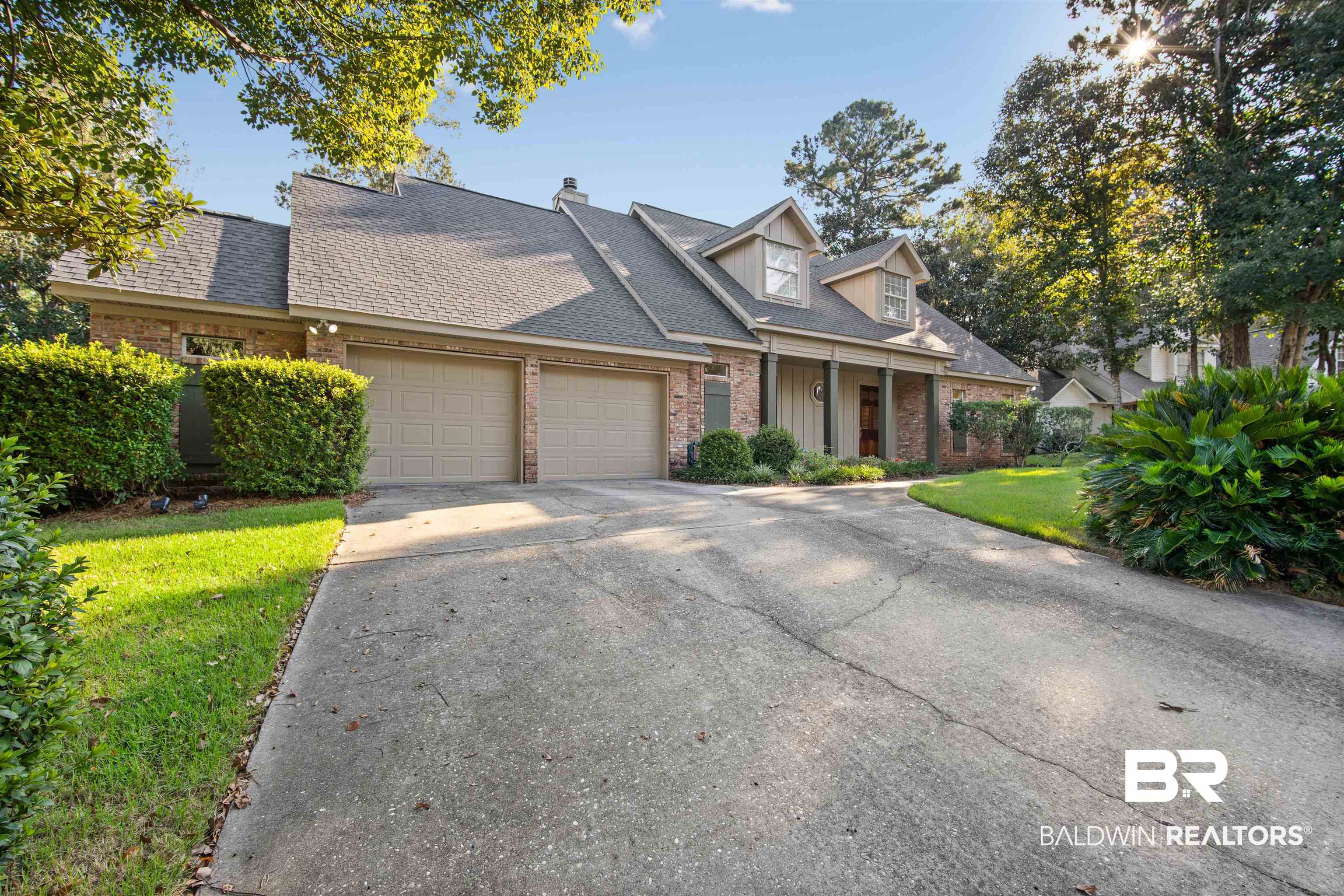 204 General Canby Loop Daphne, AL 36527 - Photo 30 of 36 Cape cod house with a front lawn and a garage