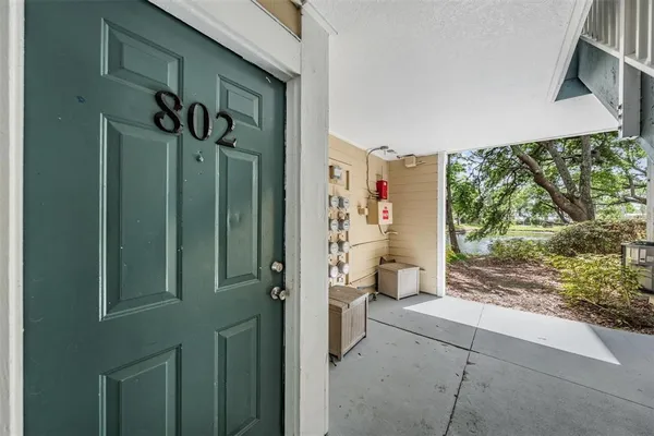 a view of a entryway