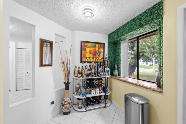 a room with furniture and a window