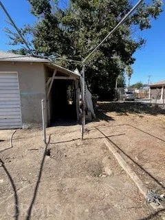a view of a car garage