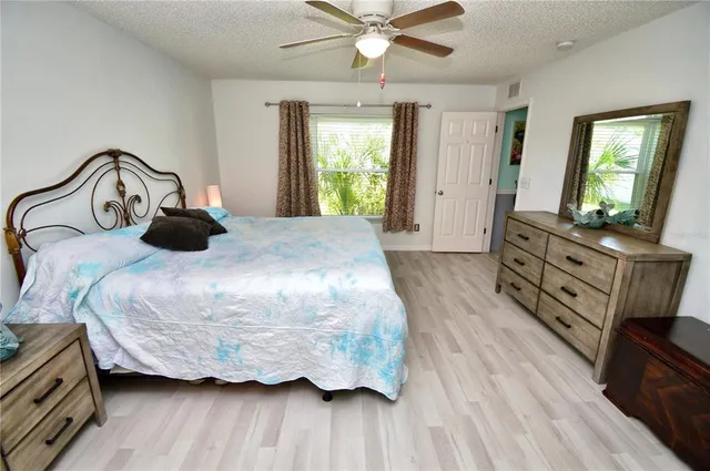 a bathroom with sink and mirror