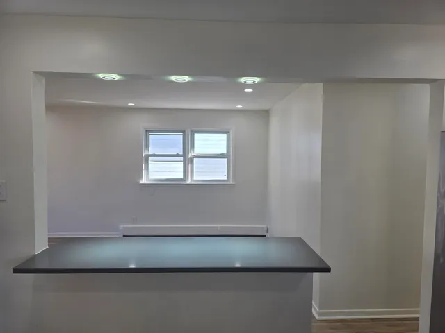 a room with a window