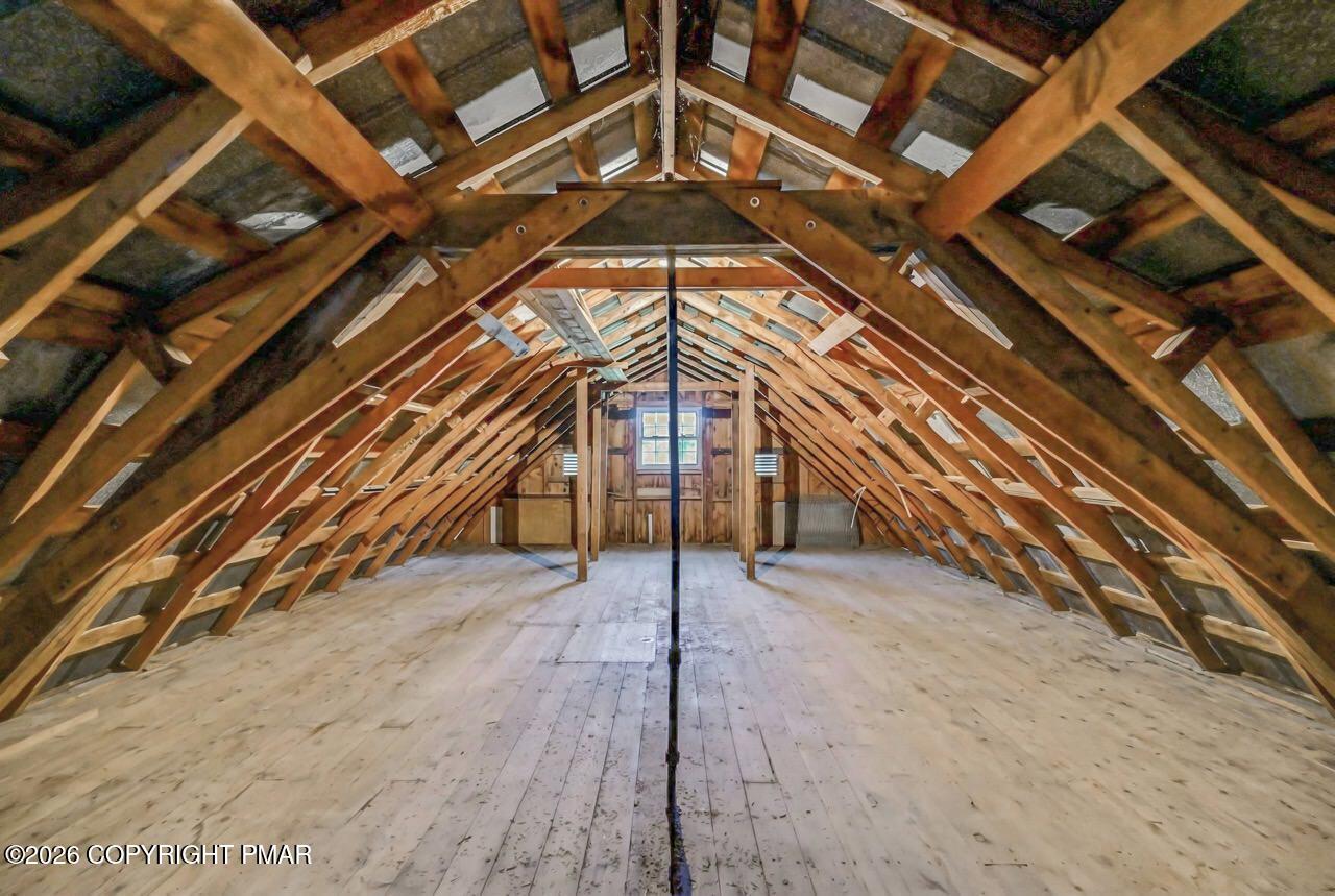 485 Burger Hollow Road Kunkletown, PA 18058 - Photo 51 of 70 2nd Floor - Barn w/ Exposed Wooden Beams