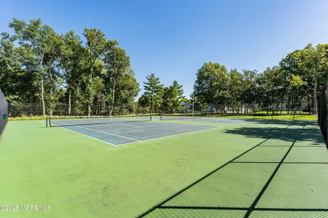 a view of a tennis court