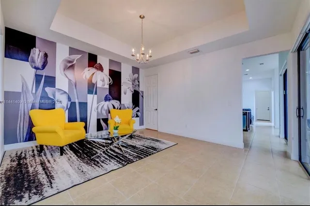 a view of living room with furniture