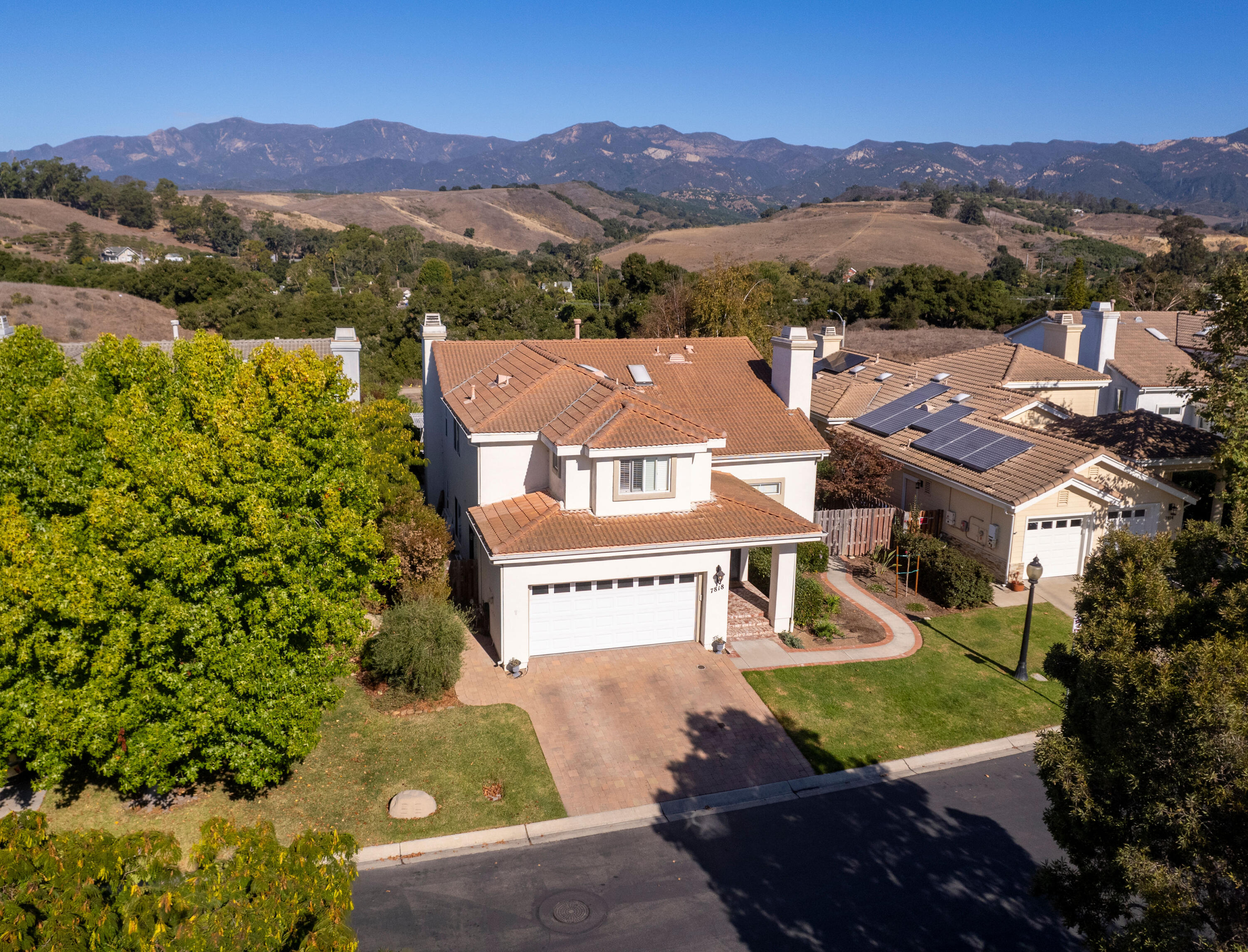 7818 Day Road Goleta, CA 93117 - Photo 1 of 24 an aerial view of residential houses with outdoor space