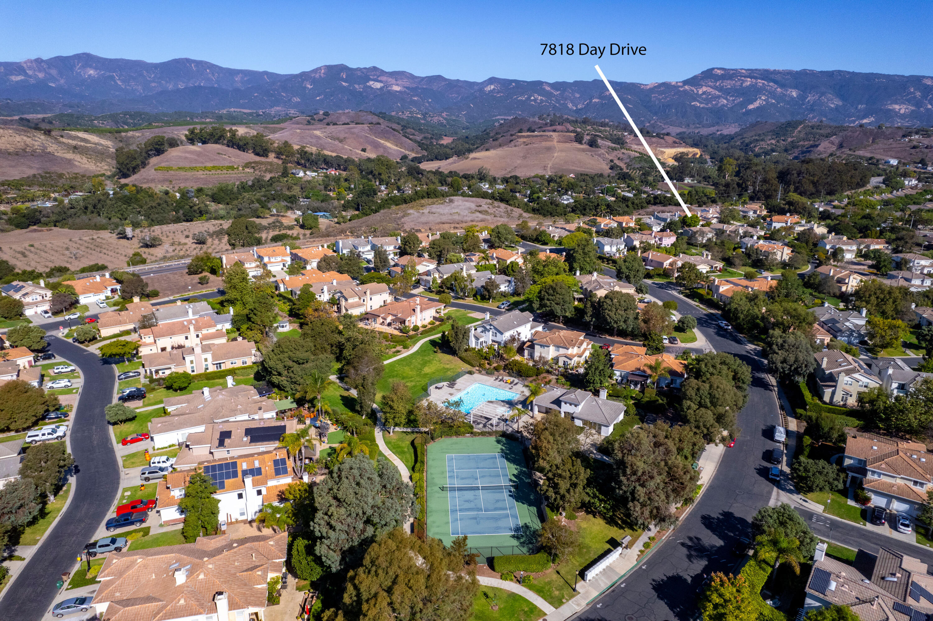 7818 Day Road Goleta, CA 93117 - Photo 21 of 24 a view of city and mountain