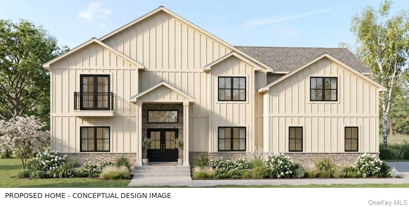 536 River Road Newburgh, NY 12550 - Photo 2 of 7 Conceptual exterior design alternative for the to-be-built home. Architectural potential only; not a photograph of a completed home.
