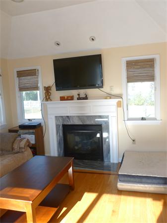 15 Gov Doherty Road Billerica, MA 01821 - Photo 19 of 30 a living room with a fireplace and a flat screen tv