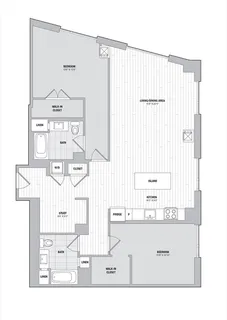 $6,090 | 99 Kneeland Street, Unit 2106, Boston, MA 02111