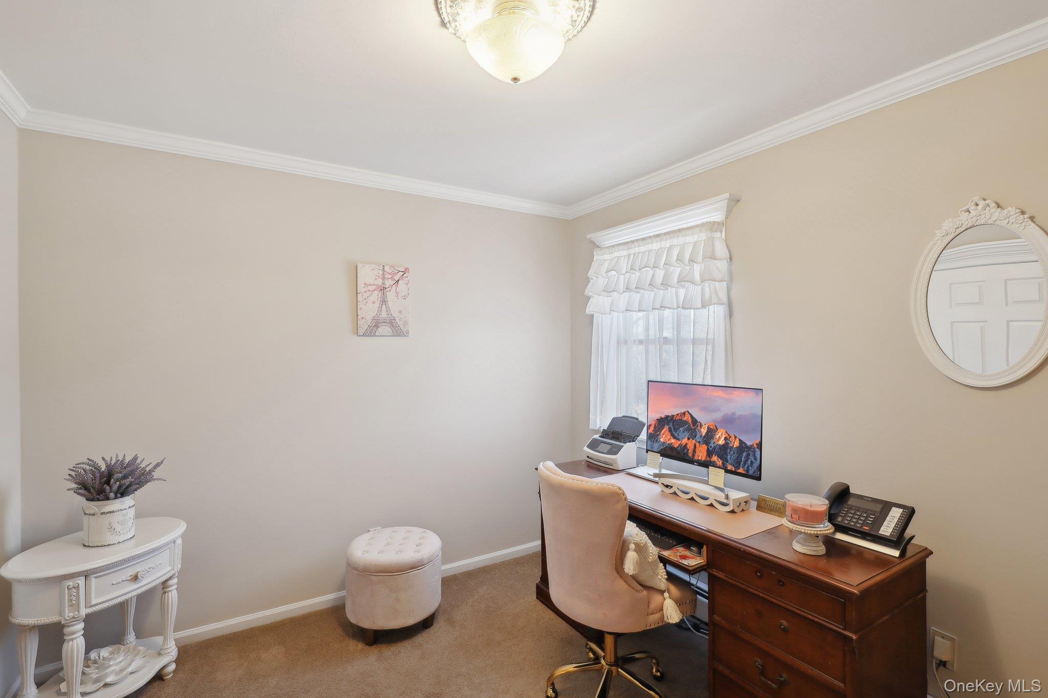 230 West Islip Road West Islip, NY 11795 - Photo 25 of 50 Carpeted office space featuring baseboards and ornamental molding
