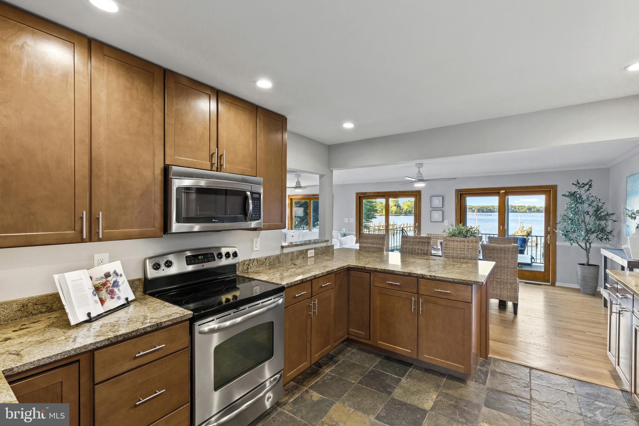 310 Magothy Road Severna Park, MD 21146 - Photo 9 of 38 a kitchen with a sink stove and microwave