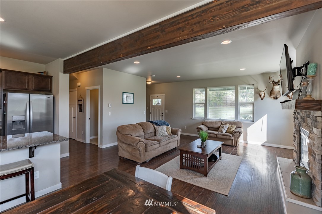 3223 Brown Road Ferndale, WA 98248 - Photo 3 of 40 a living room with furniture and a large window