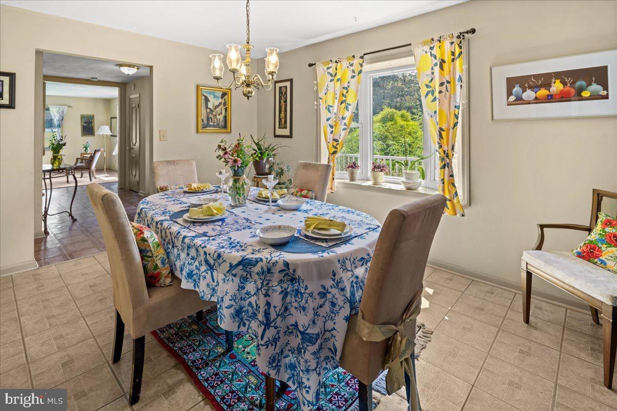 20 Bernard Drive Ewing, NJ 08628 - Photo 8 of 44 a view of a dining room with furniture window and outside view