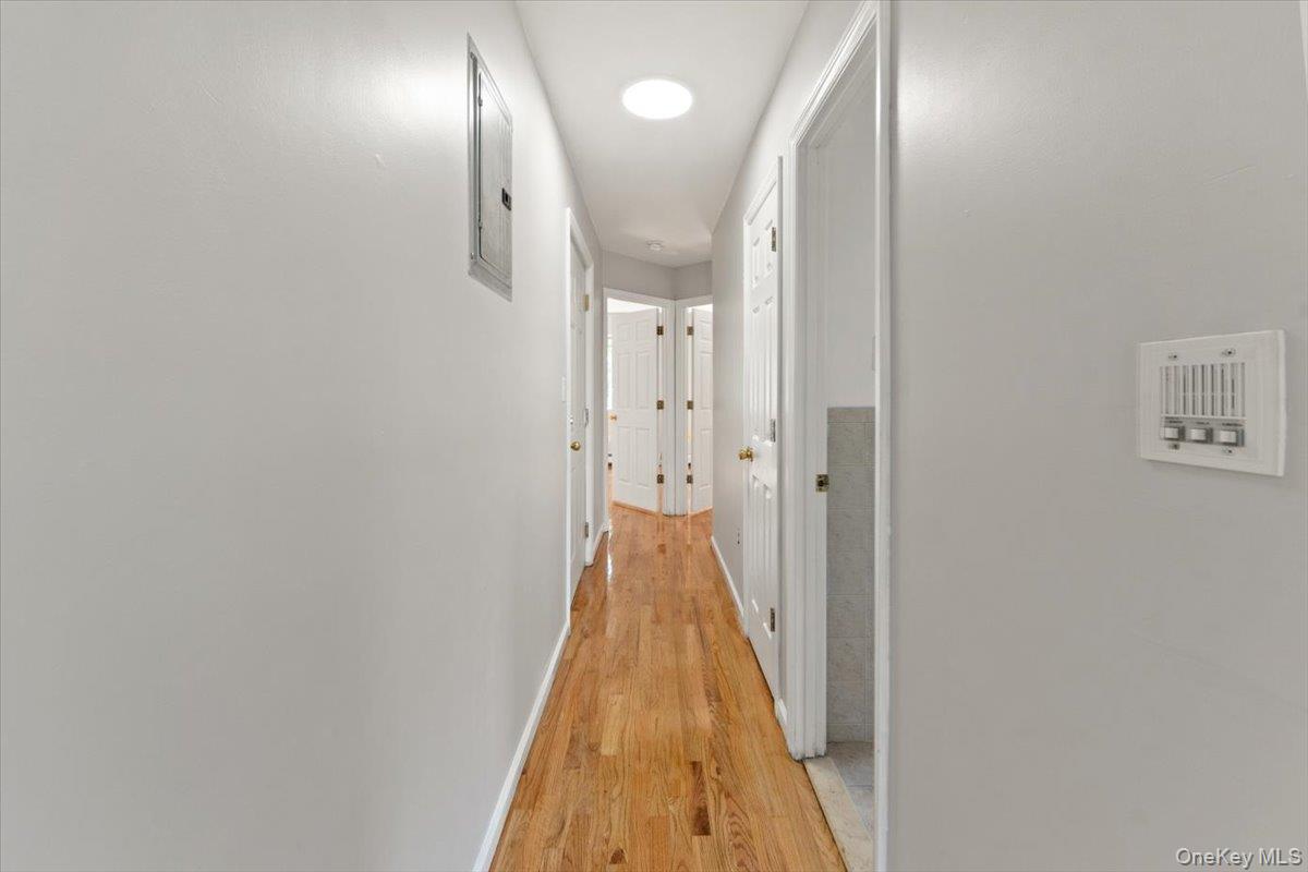 1309 Vreeland Avenue, Unit 3 Bronx, NY 10461 - Photo 7 of 13 Corridor featuring light wood finished floors and baseboards