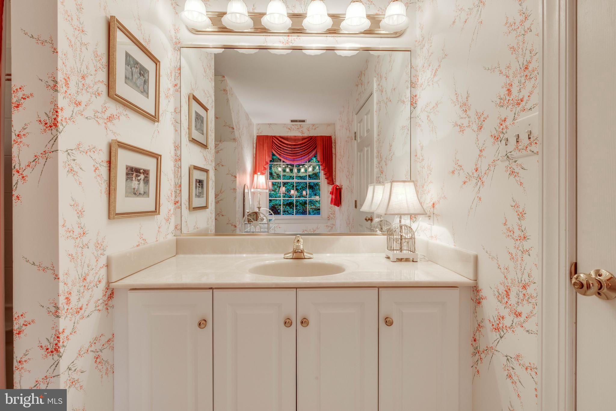 14418 Katie Road Phoenix, MD 21131 - Photo 27 of 29 a bathroom with a sink vanity and a mirror