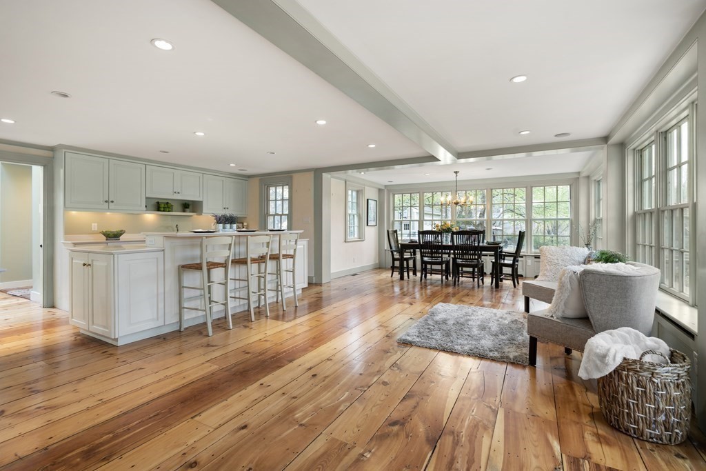 92 Goodnow Road Sudbury, MA 01776 - Photo 4 of 37 a living room with furniture and wooden floor