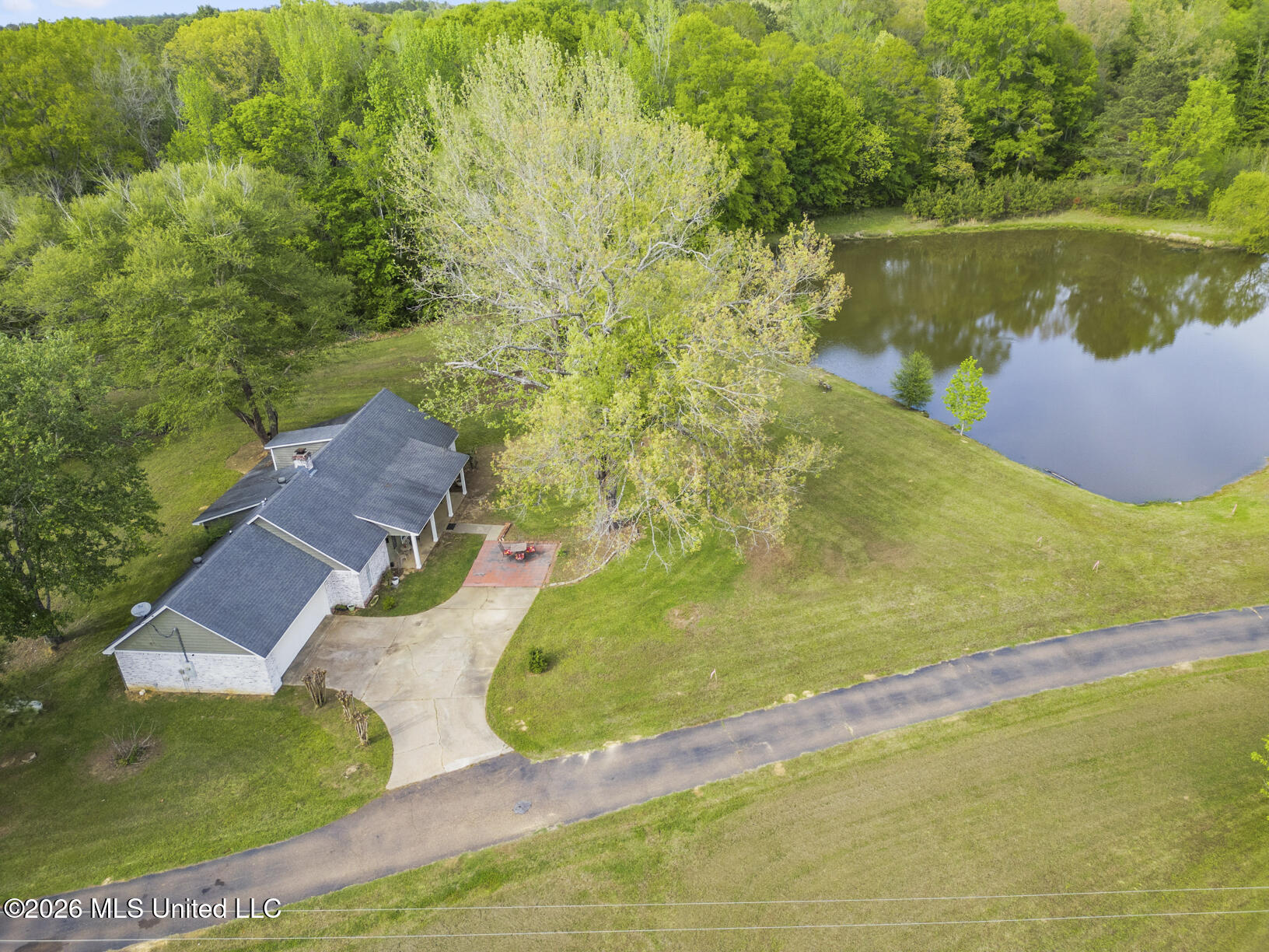 277 Rocky Hill Road Camden, MS 39045 - Photo 9 of 124 279 Rocky Hill Rd drone2-5