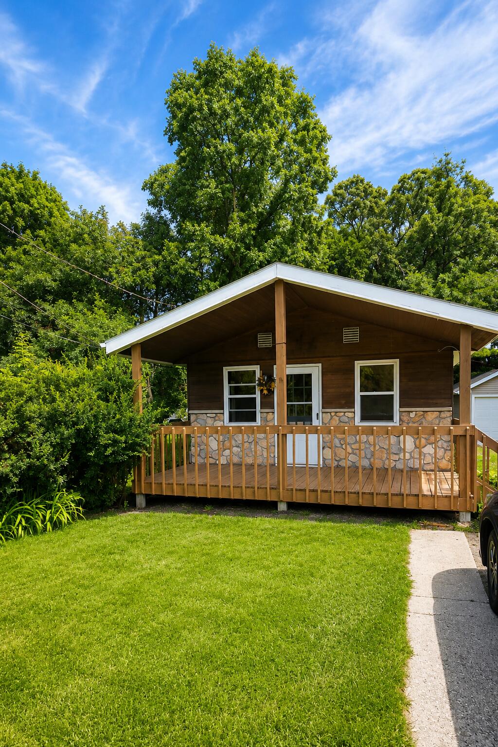 N76-w31328 County Rd VV Merton, WI 53029 - Photo 1 of 10 Front with Porch
