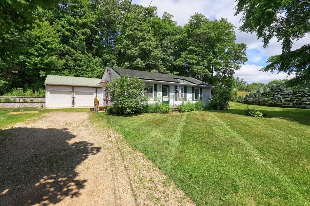 119 River Run Road Hardwick, MA 01031 - Photo 3 of 22 a view of house with garden space and trees