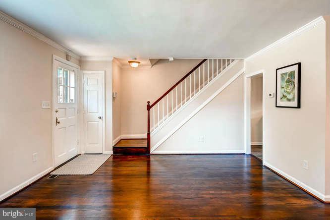 3821 Kimble Road Baltimore, MD 21218 - Photo 7 of 29 a view of entryway with wooden floor
