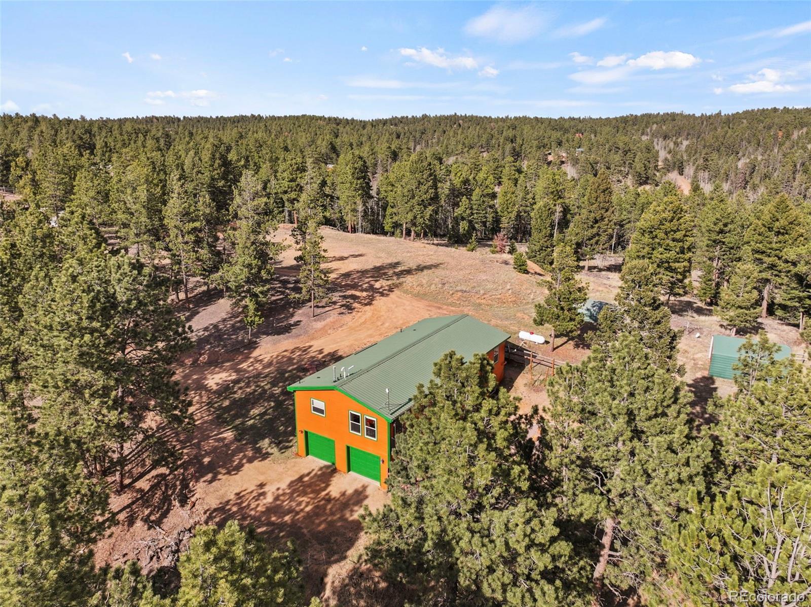 738 Rangeview Road Divide, CO 80814 - Photo 41 of 47 a view of an outdoor space and mountain view