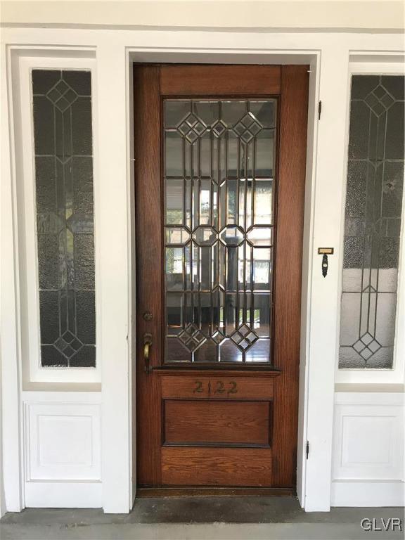2122 Walnut Street Allentown, PA 18104 - Photo 6 of 31 a view of front door