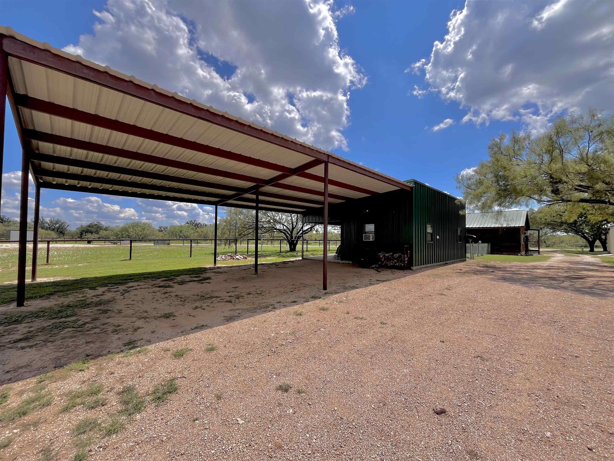 175 Elmer Road Llano, TX 78643 - Photo 4 of 25 a view of a backyard