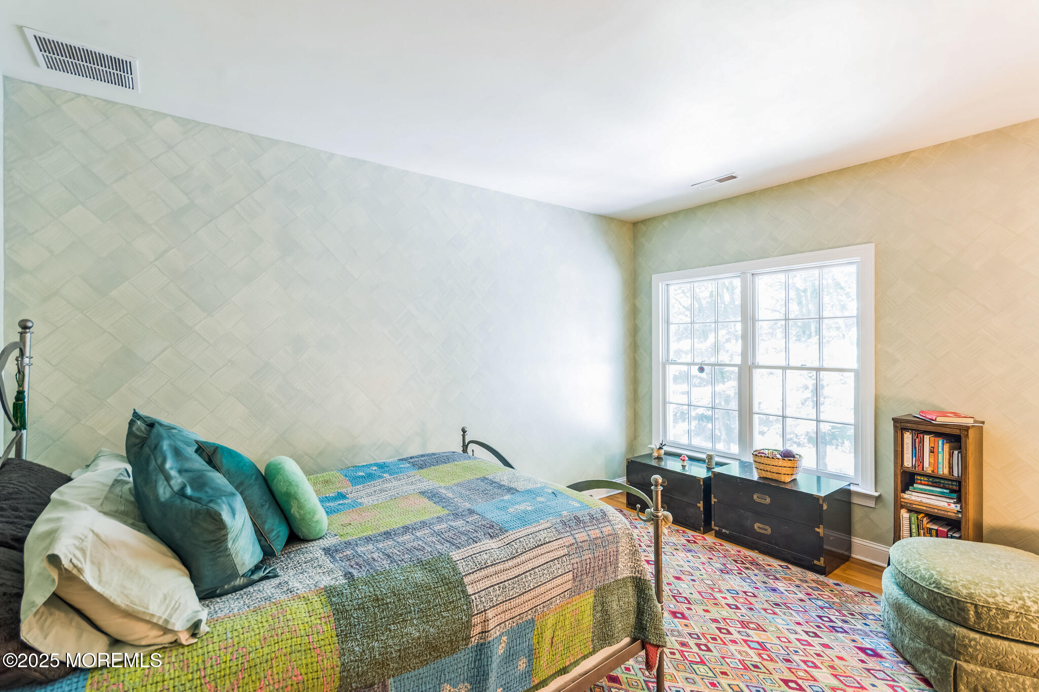 458 Cherry Hill Road Princeton, NJ 08540 - Photo 33 of 50 a bedroom with a bed and a couch next to a window