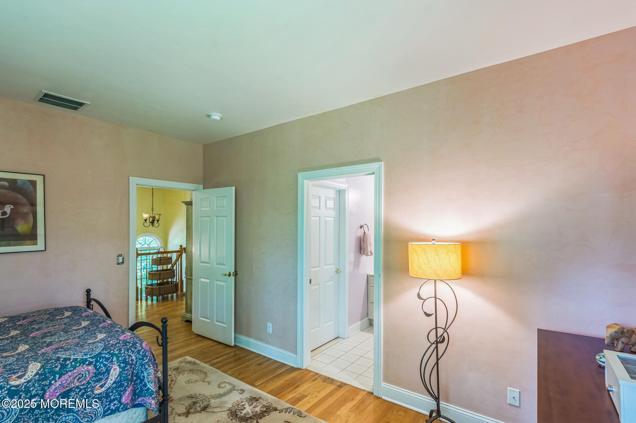 458 Cherry Hill Road Princeton, NJ 08540 - Photo 37 of 50 a bedroom with a bed and a lamp