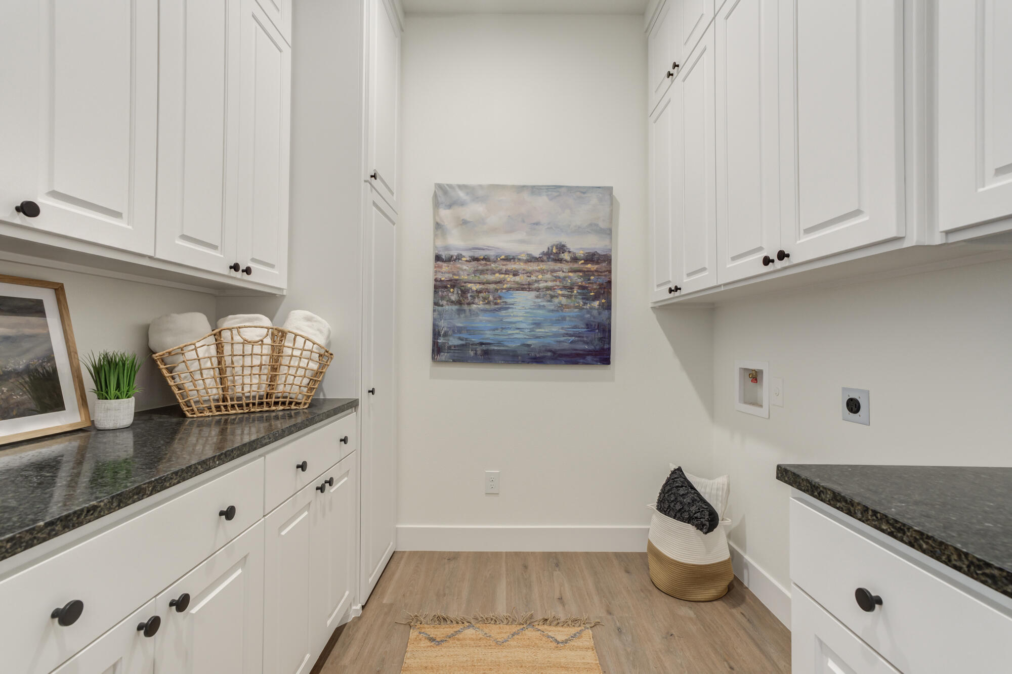 3608 144th Street Lubbock, TX 79423 - Photo 42 of 51 a kitchen with granite countertop white cabinets and a sink