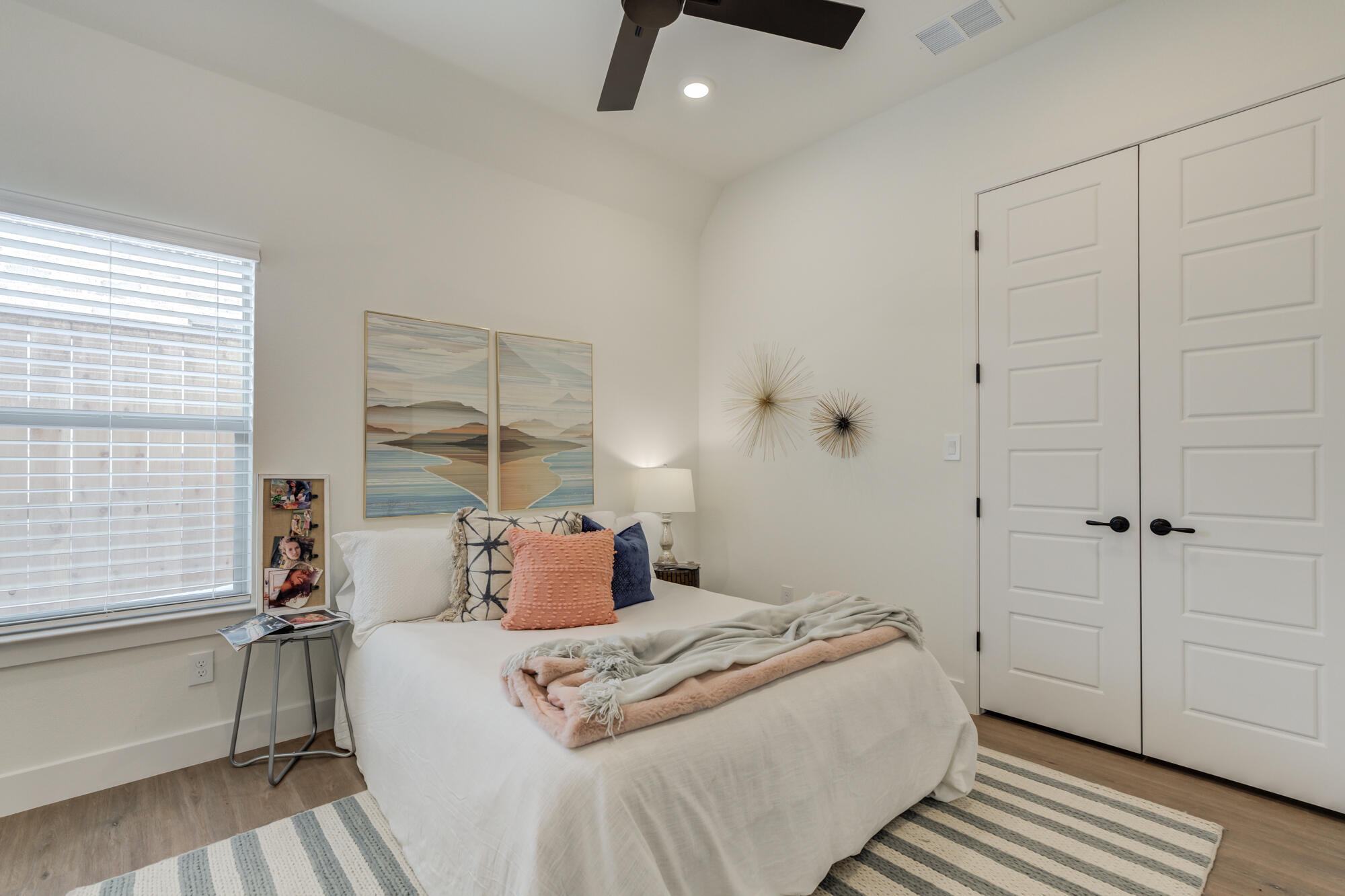 3608 144th Street Lubbock, TX 79423 - Photo 44 of 51 a bedroom with a large bed and a window