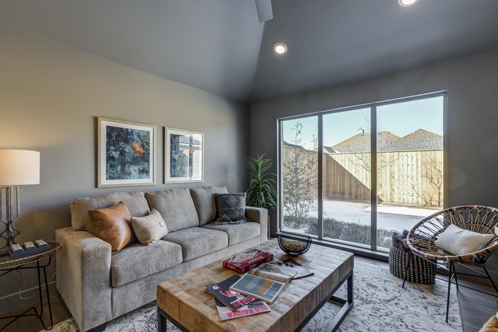 3608 144th Street Lubbock, TX 79423 - Photo 47 of 51 a living room with furniture and a large window